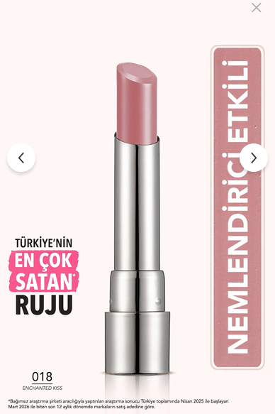 رژ لب جامد شیر‌آپ فلورمار- Flormar SHEER UP کد 018 Enchanted Kiss